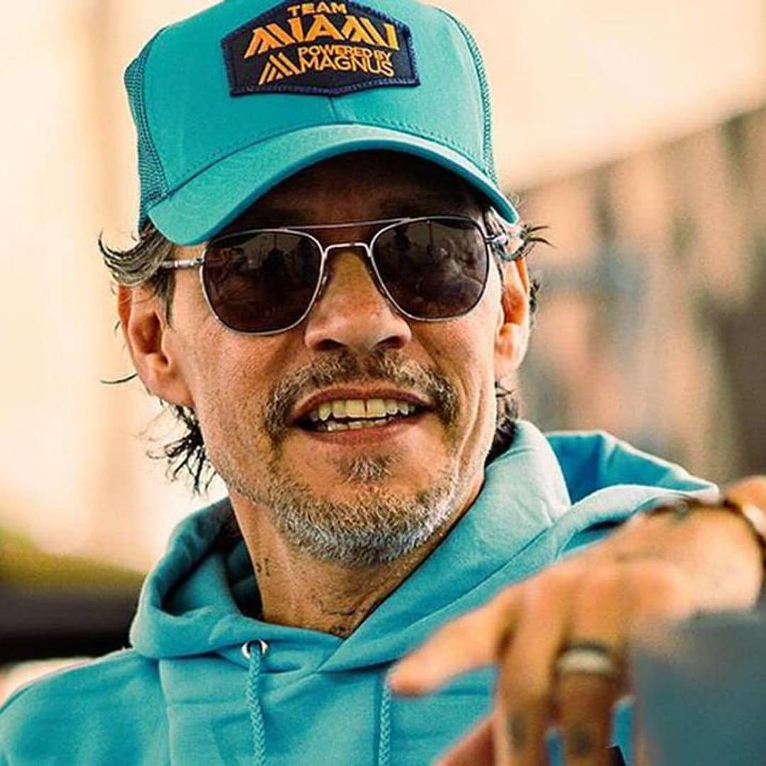 Marc Anthony enjoys Venice for the first time as he prepares for an important competition