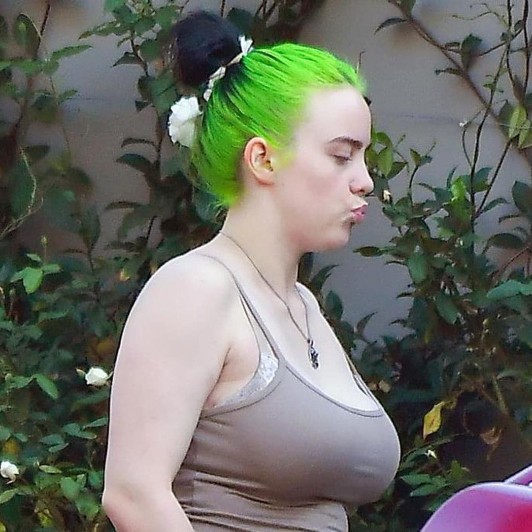 Billie Eilish surprises fans by rocking a form-fitting top