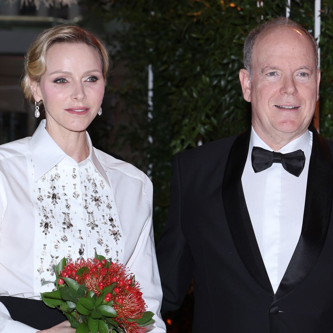 Prince Albert and Princess Charlene released white roses into the ocean for this touching reason