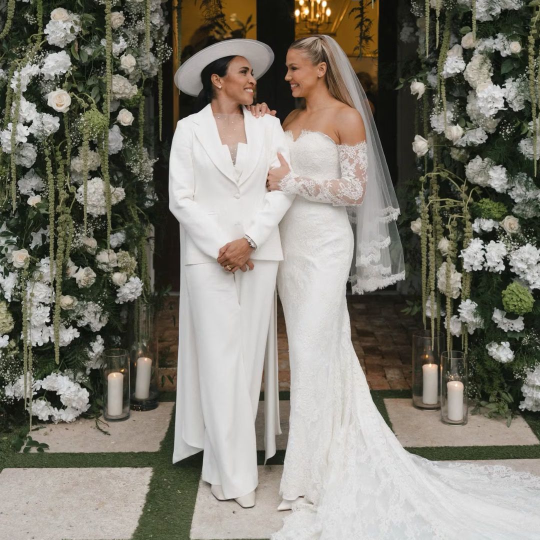 Soccer legend Marta Vieira da Silva weds former teammate in dream ceremony [PHOTOS]