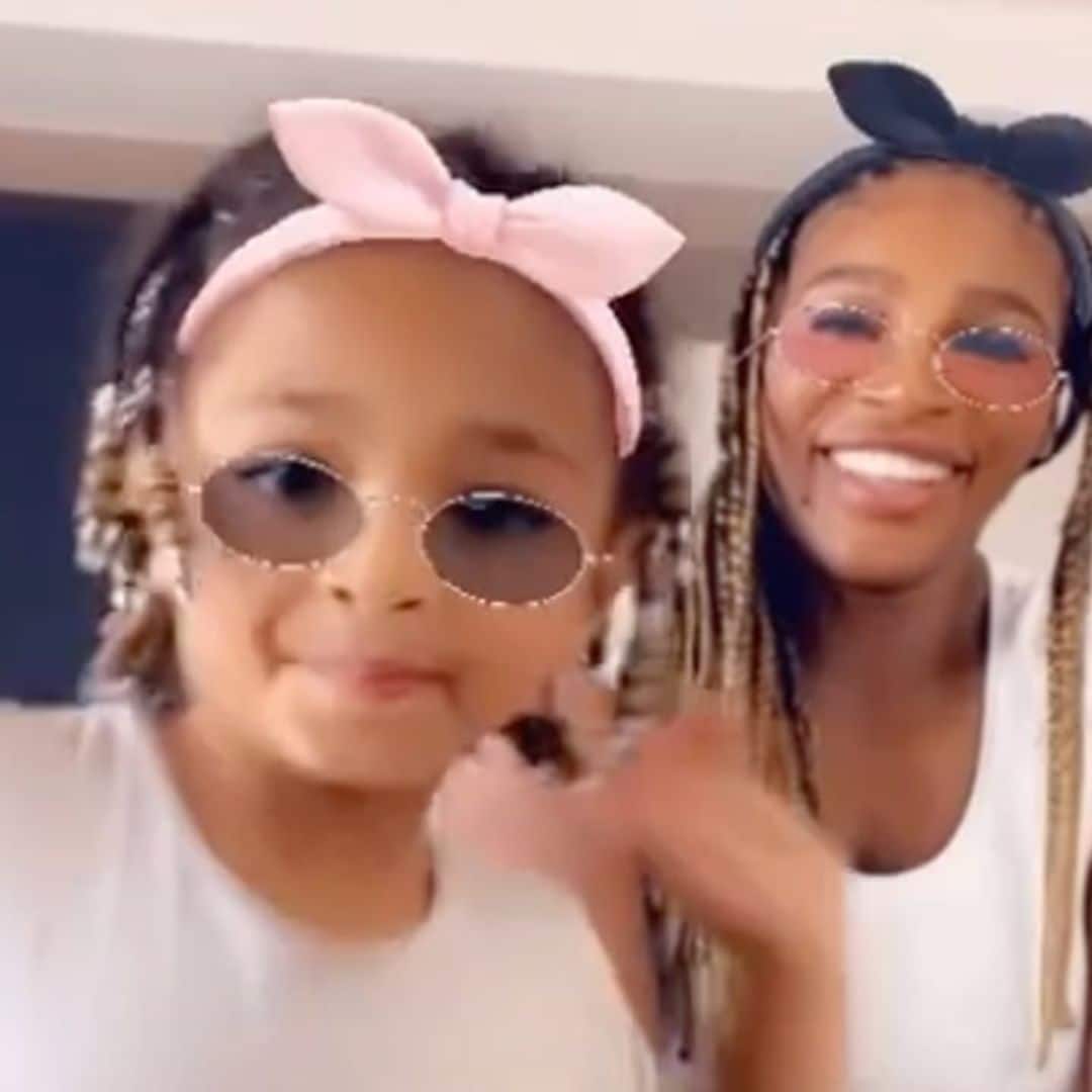 Serena Williams and daughter Olympia’s matching PJs and more twinning looks
