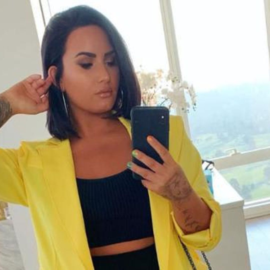 Demi Lovato fans freak out as singer posts picture of her baby bump