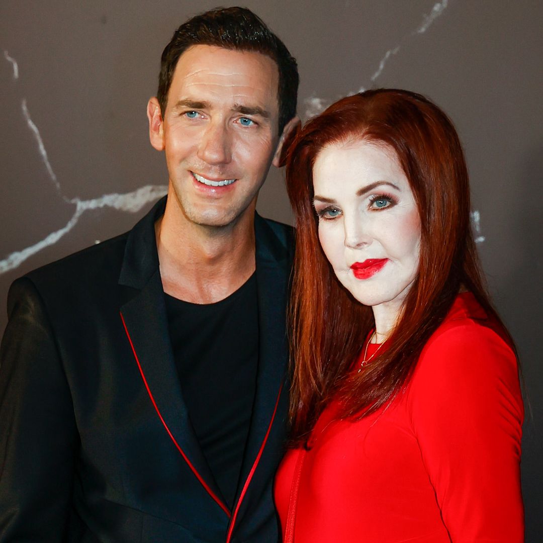 Priscilla Presley turns heads in vibrant red gown during rare appearance at glamorous Mallorca event