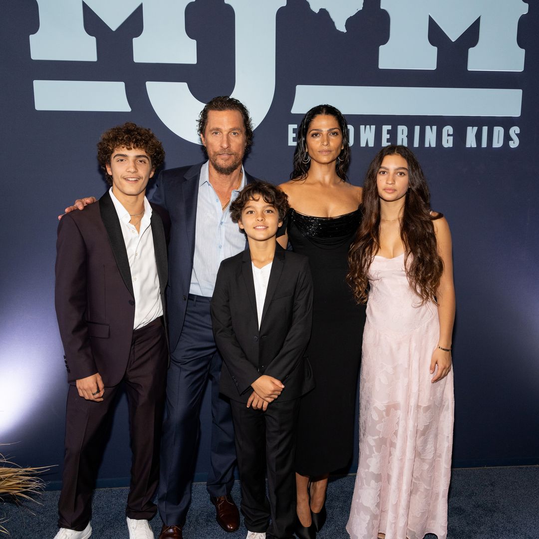 Matthew McConaughey proves just how strong his genes are in rare family photo