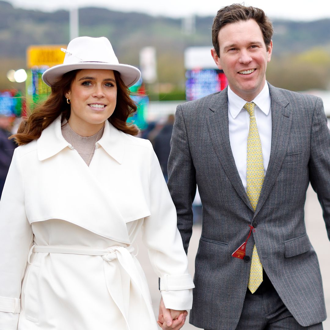 Princess Eugenie kisses husband Jack Brooksbank in romantic photo
