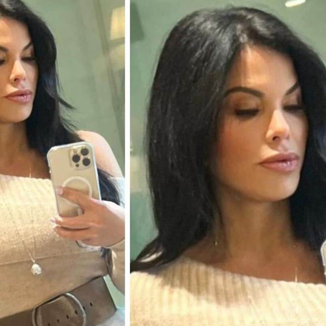 Jeff Bezos’ girlfriend Lauren Sanchez shows off her tiny waist on Instagram
