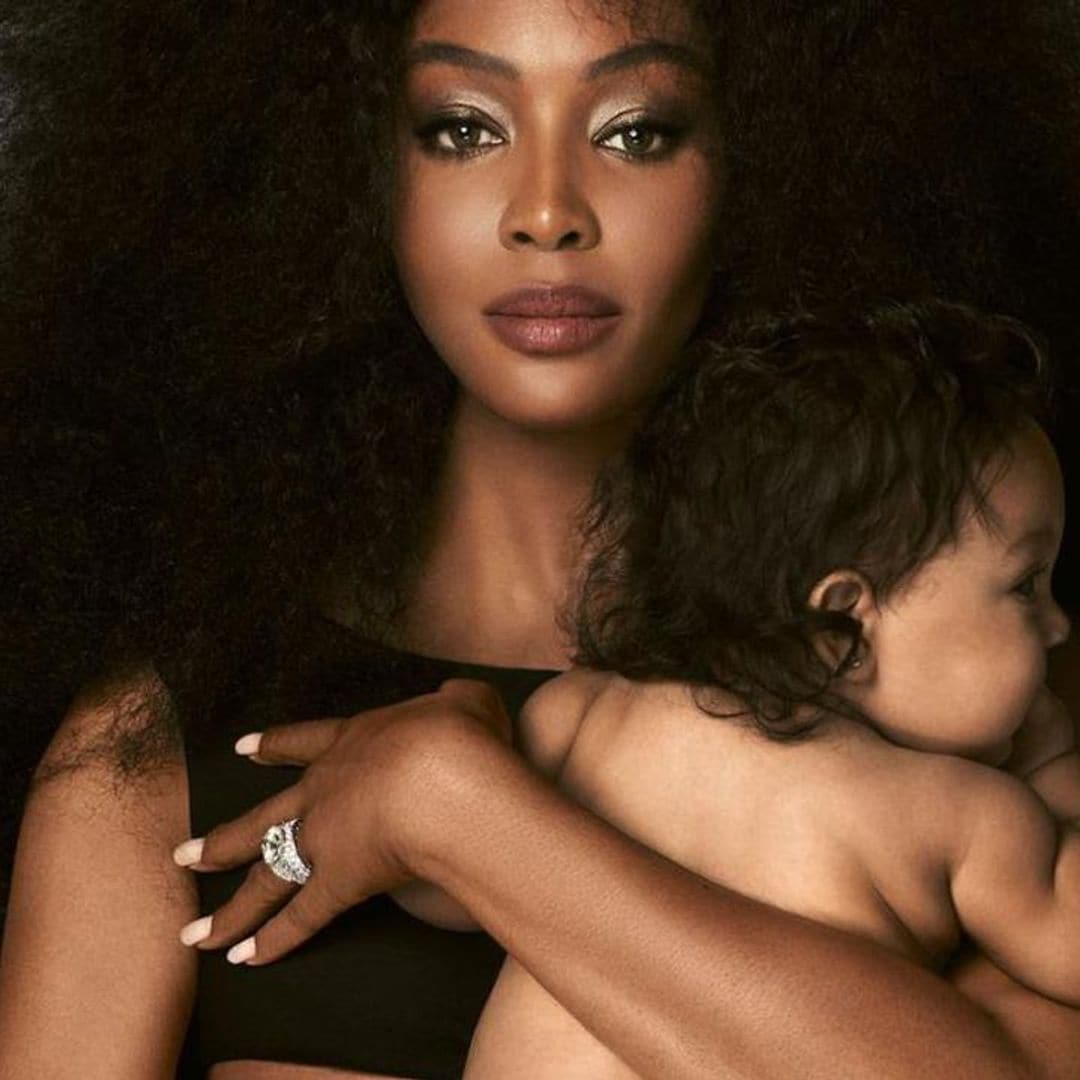 Naomi Campbell poses with her baby daughter for the first time: ‘She is the biggest blessing’