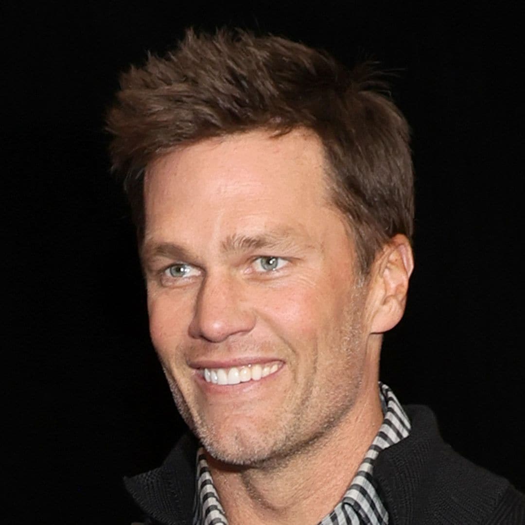 Tom Brady and his oldest son Jack talk football in New York