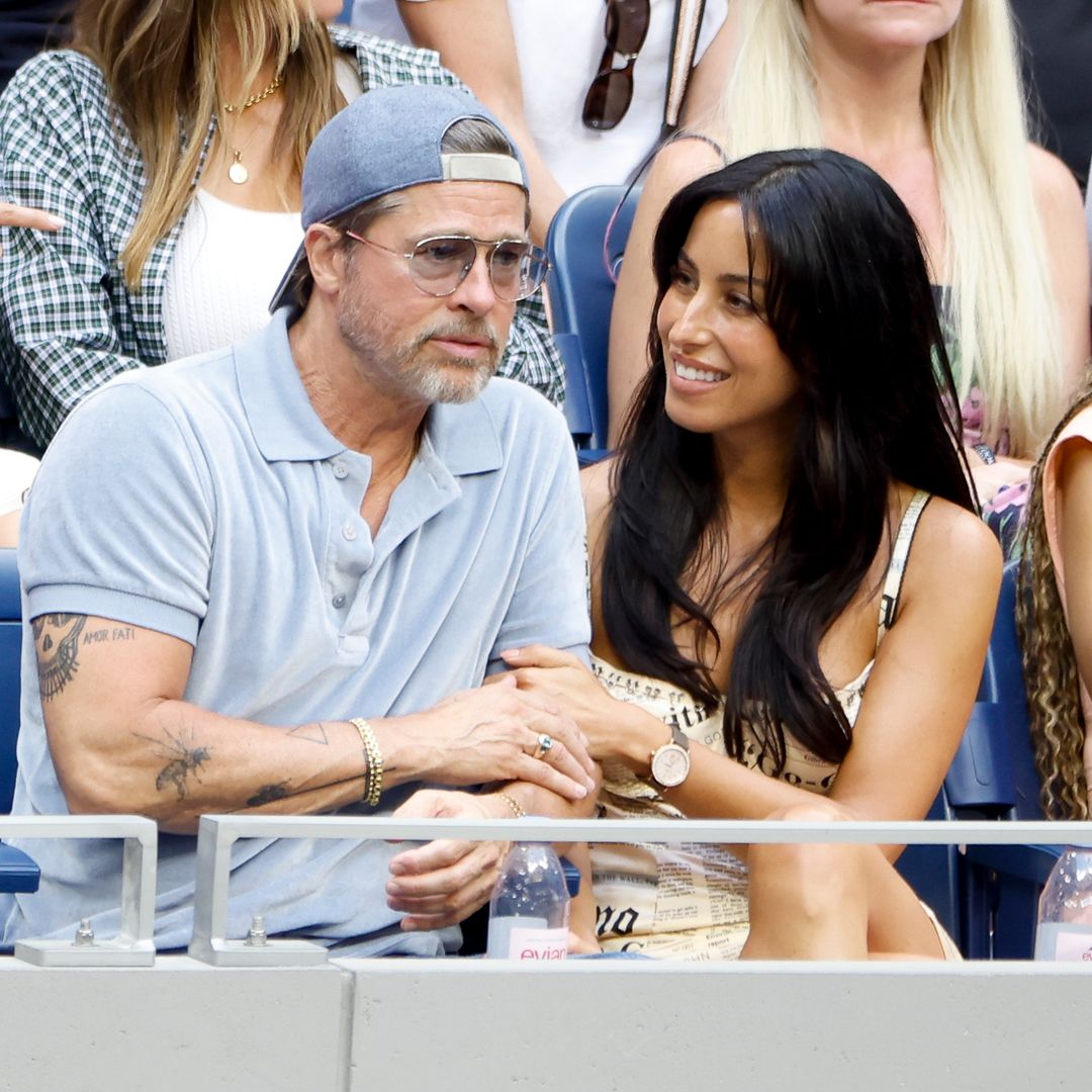 Brad Pitt and Ines de Ramon turn the US Open into date night
