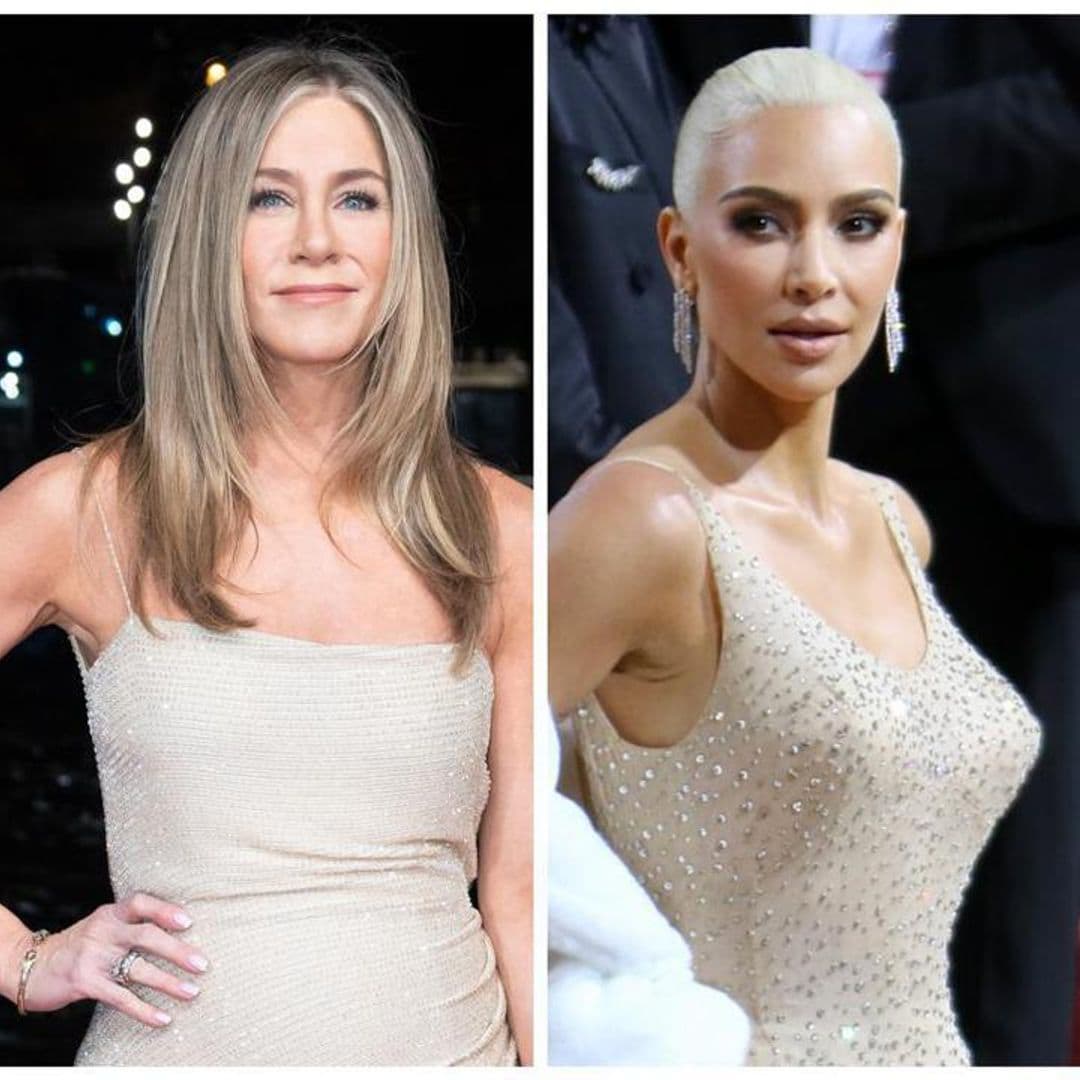 Jennifer Aniston inspired by Kim Kardashian’s Met Gala moment: Who wore it best?