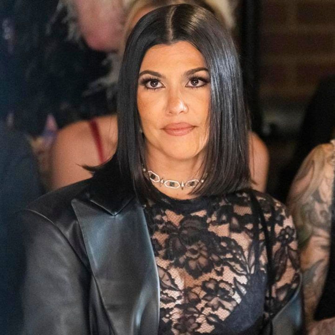 Kourtney Kardashian responds to pregnancy speculations following lingerie photo