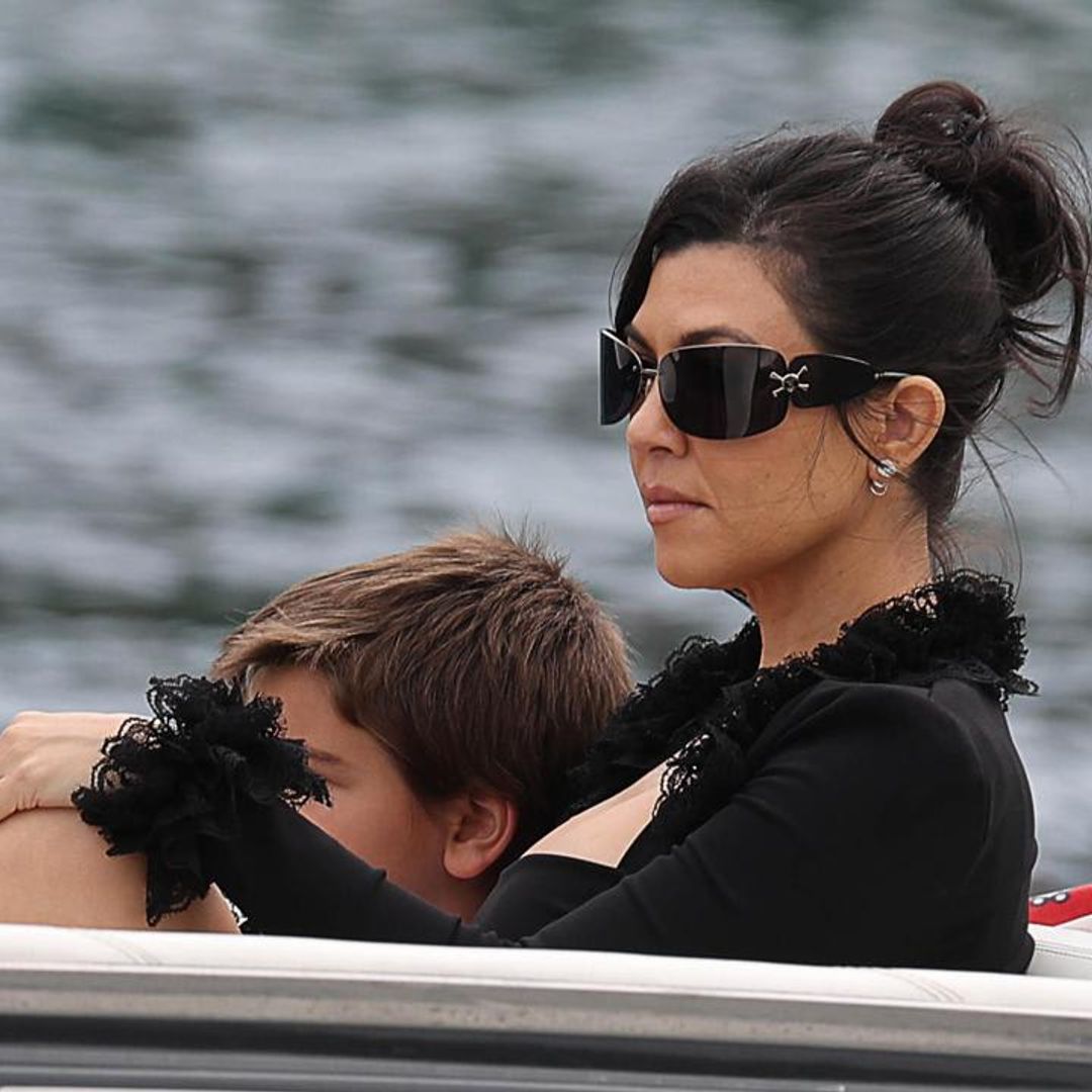 Kourtney Kardashian catches one of her kids Googling scary things