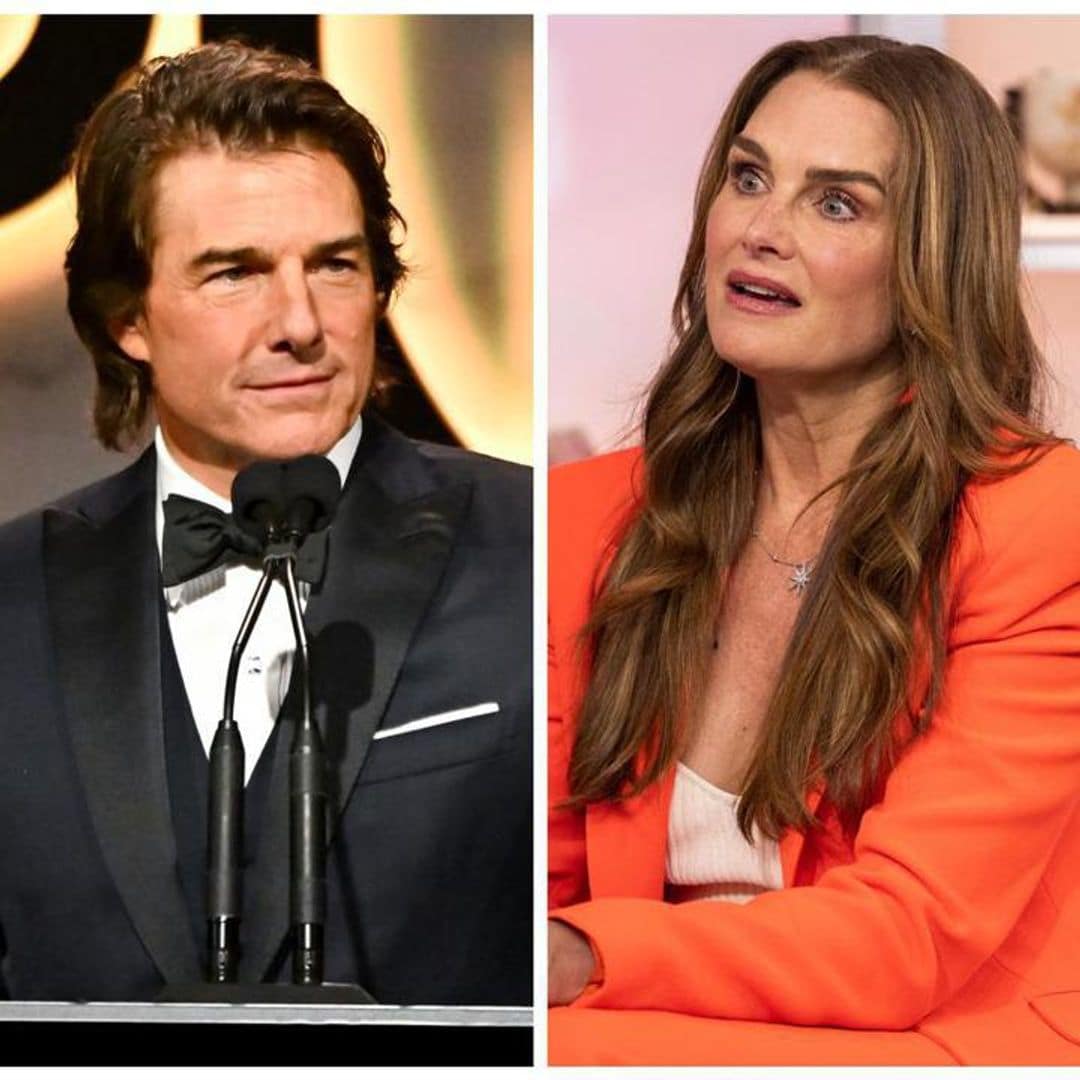 Brooke Shields wants Tom Cruise’s cake again: ‘He stopped sending it’ and cut Suri and Katie from card