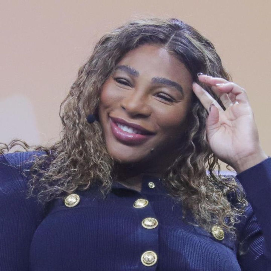 Pregnant Serena Williams shows off her dance moves to a salsa classic