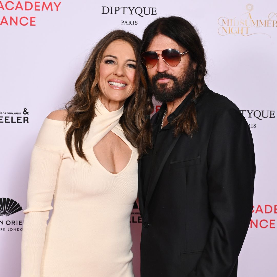 Elizabeth Hurley and Billy Ray Cyrus enjoy a 'magical' and PDA filled getaway to Scotland