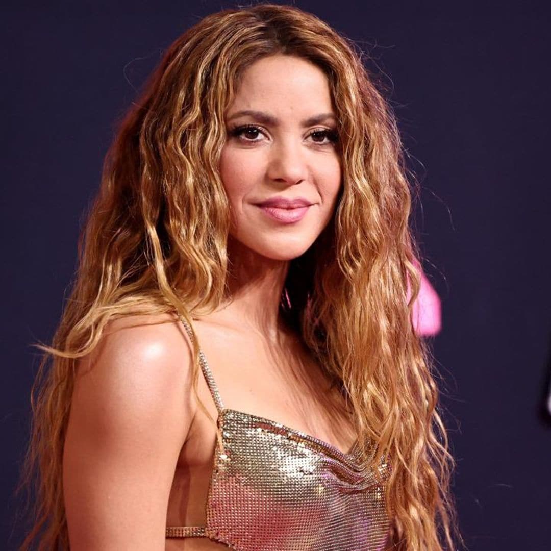Shakira’s favorite casual look includes platform sneakers and baggy pants