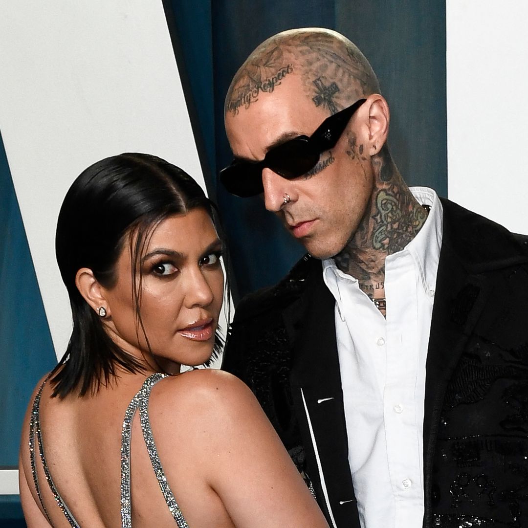 Kourtney Kardashian and Travis Barker take “til death do us part” to the next level for their anniversary