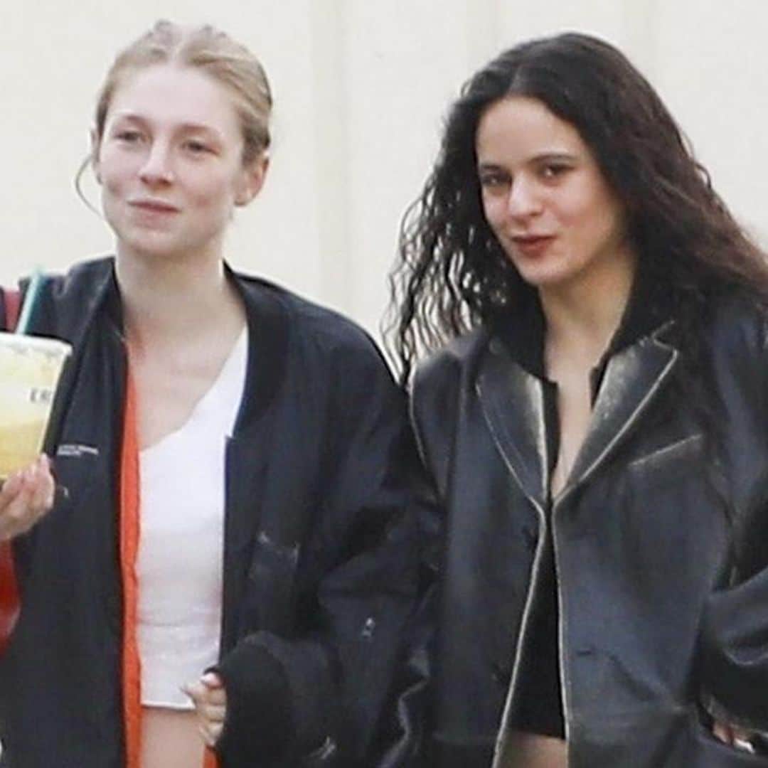 Rosalia reunites with Hunter Schafer after rumors about an alleged romance last year