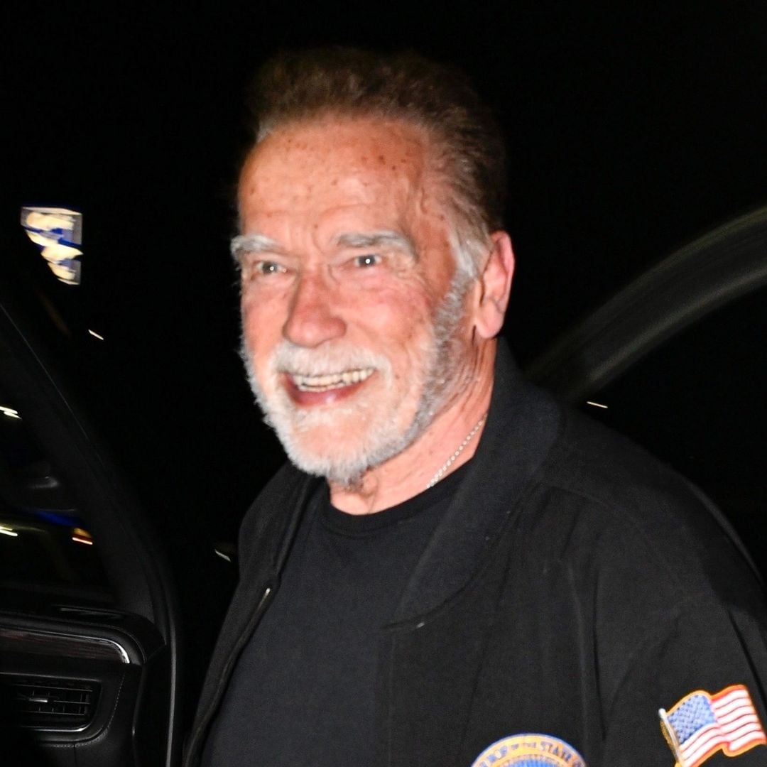 Arnold Schwarzenegger radiates love on a double date with Heather Milligan