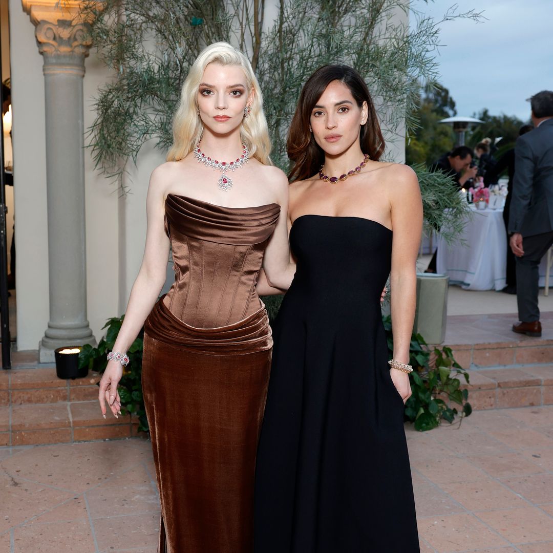 Adria Arjona and Anya Taylor-Joy bring Latina glamour to Tiffany’s Paris night