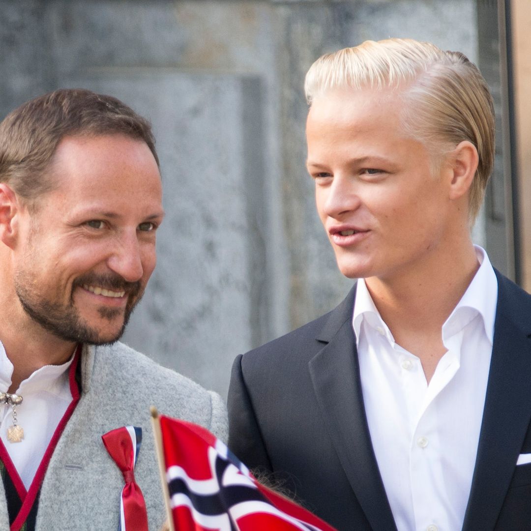 Marius Borg’s difficult return to the royal fold as familiar faces gather for King Harald V’s funeral