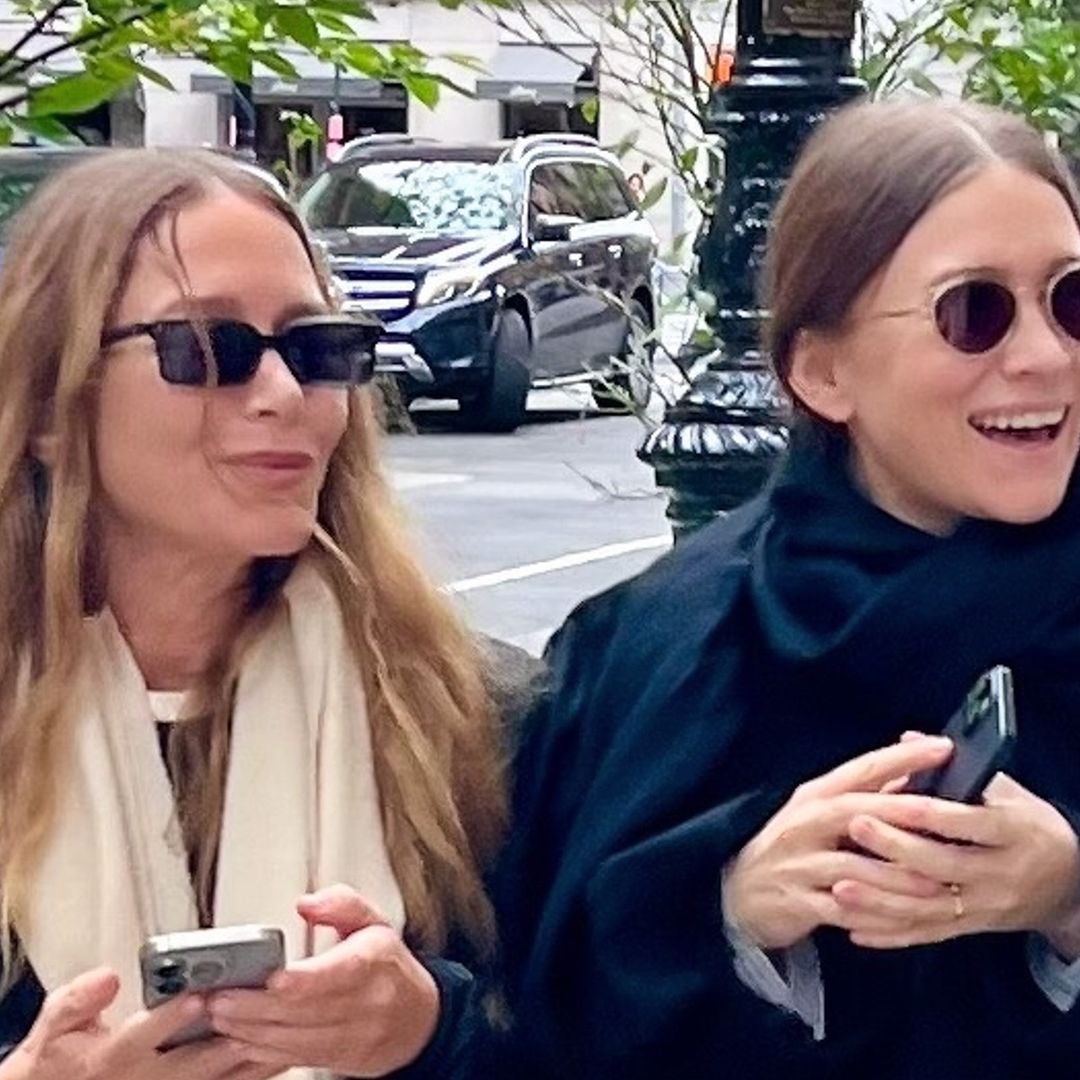 Mary-Kate and Ashley Olsen step out in matching looks and alligator bags