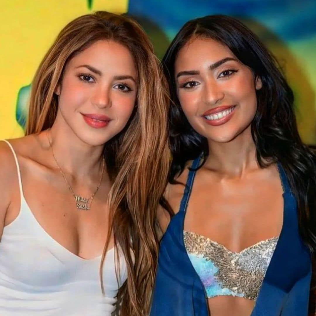 Shakira is all smiles with her niece Isabella during a special night in Miami