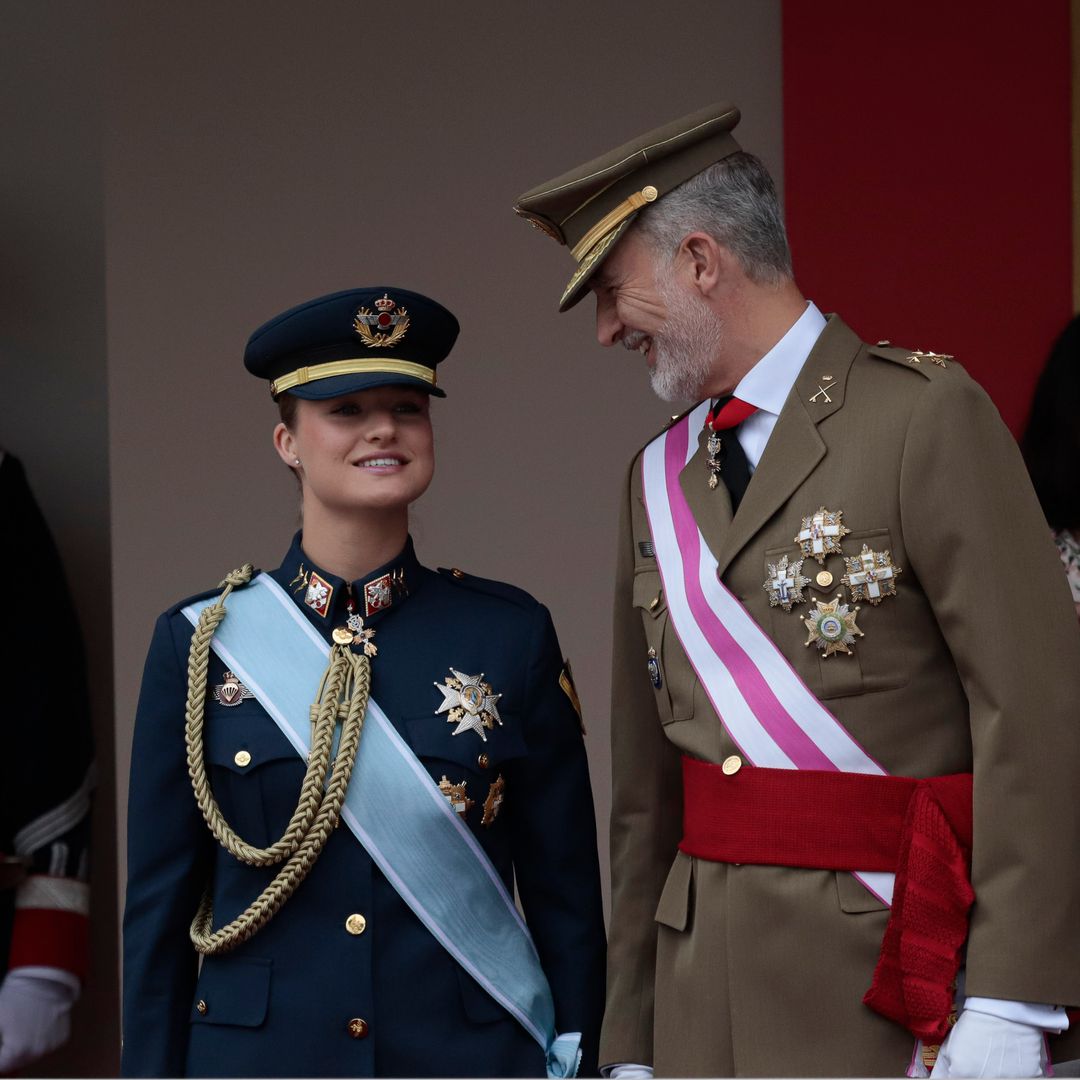 Princess Leonor's first Armed Forces Day alongside King Felipe