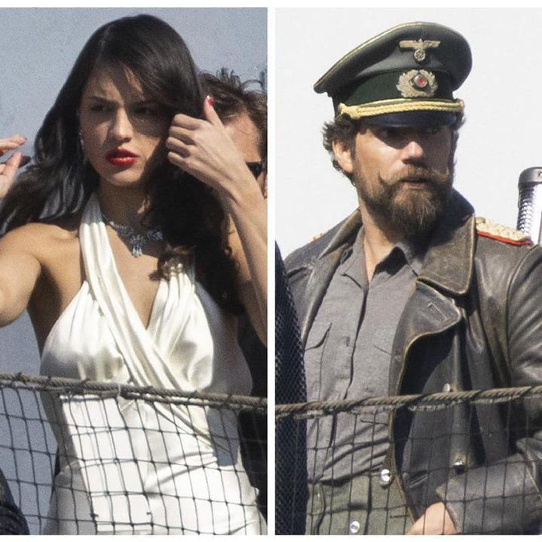 Eiza González channels Marilyn Monroe on the set of her new film with Henry Cavill: See Pics
