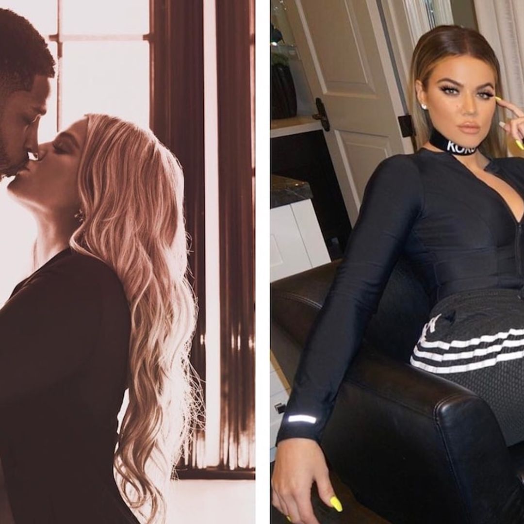 Khloe Kardashian and Tristan Thompson in thirty seconds