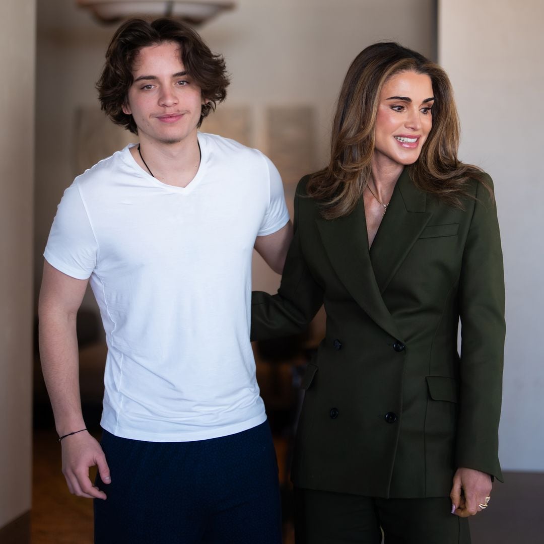 Queen Rania goes from the White House to Georgetown for a special reunion with Prince Hashem: “Proud of the man you’ve become”