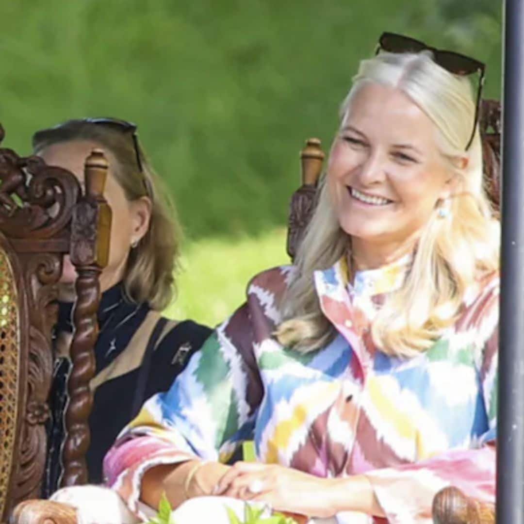 Prince Haakon and Crown Princess Mette-Marit make first public appearance after Marius Borg scandal