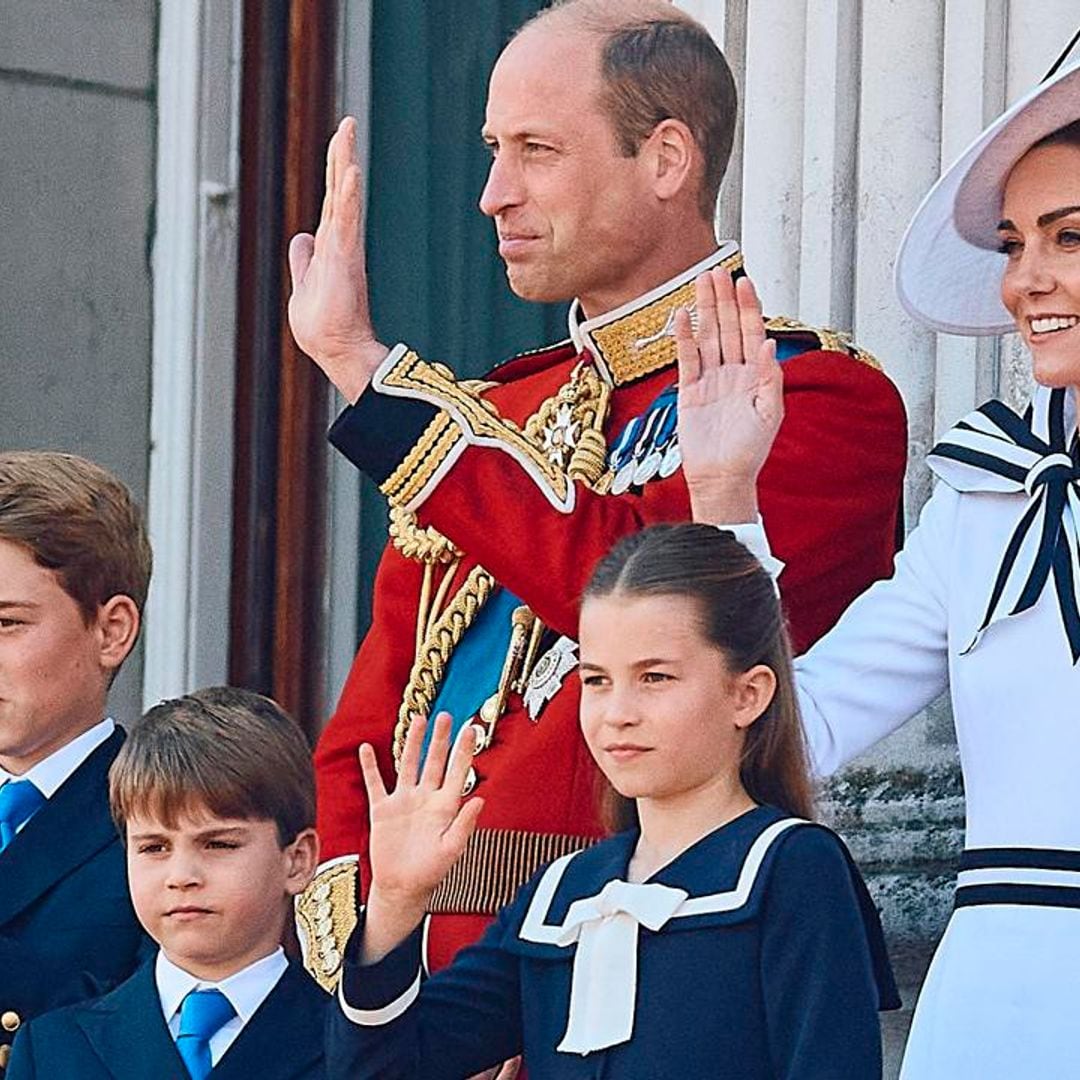 Prince George, Princess Charlotte and Prince Louis share message for dad Prince William
