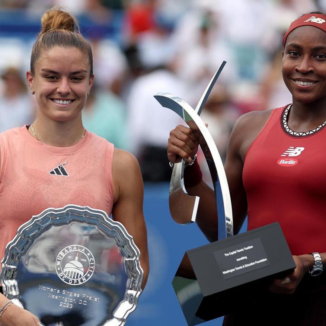 Maria Sakkari shares how Coco Gauff inspired her as she won a tennis tournament