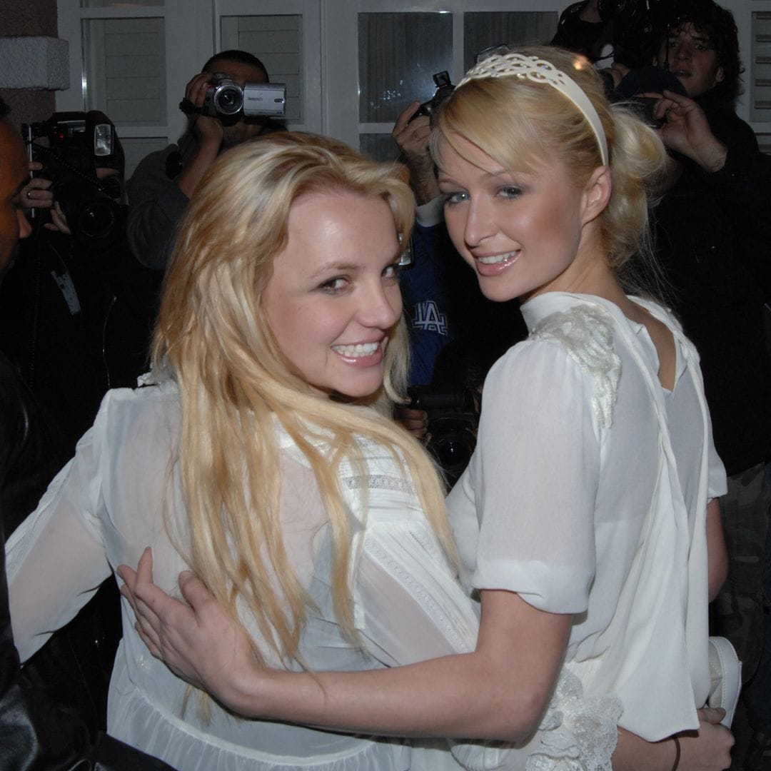Britney Spears and Paris Hilton are seen on November 27, 2006 in Los Angeles