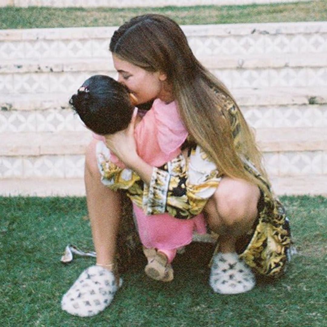 Stormi Webster’s Fendi bright pink tutu dress proves she is a fashion icon in the making