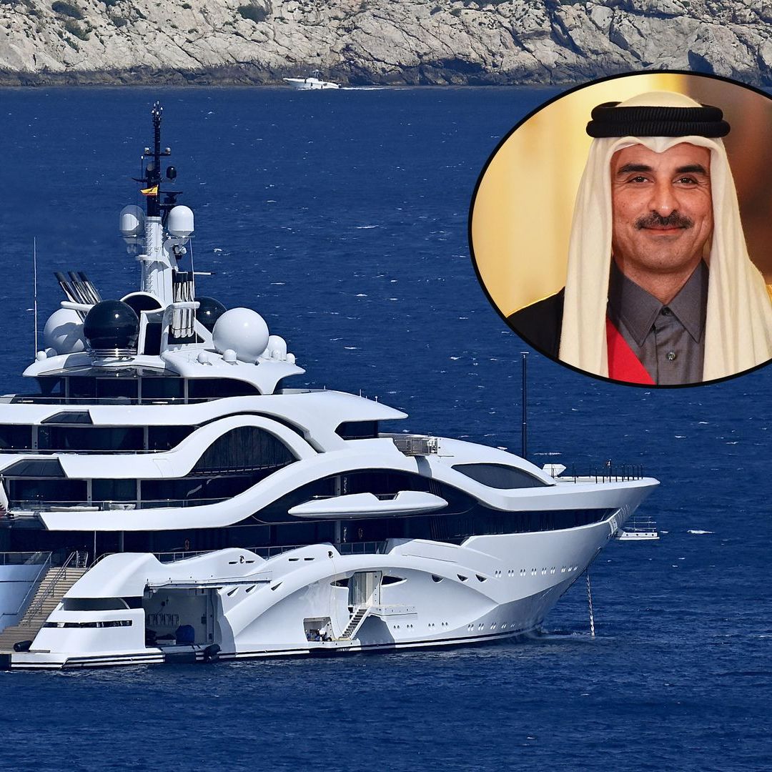 Qatar Emir’s $565 Million Superyacht: A floating palace bigger than a soccer field