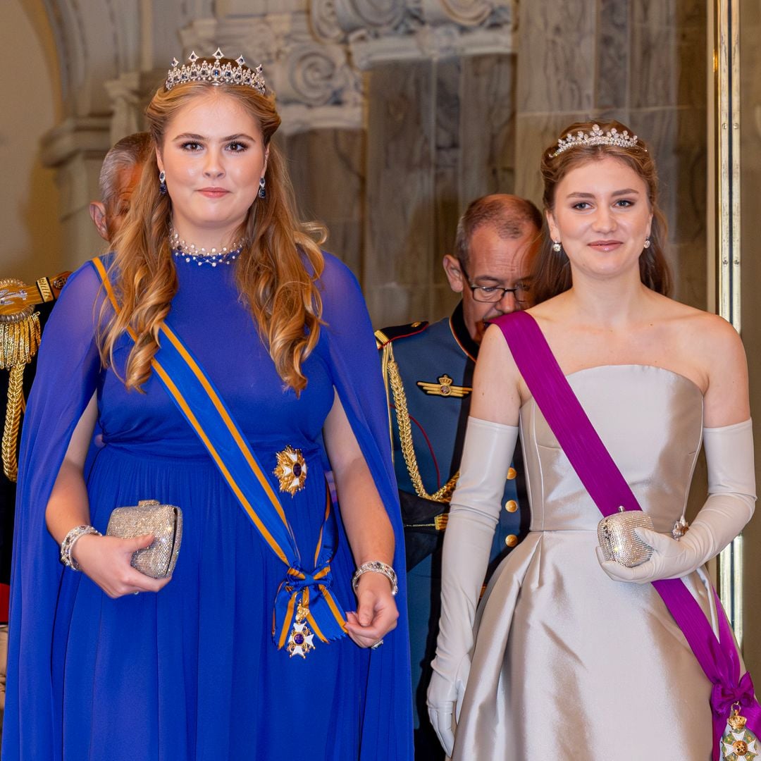 Future Queens in Luxembourg: Princess Amalia of the Netherlands and Princess Elisabeth of Belgium attend first abdication ceremony