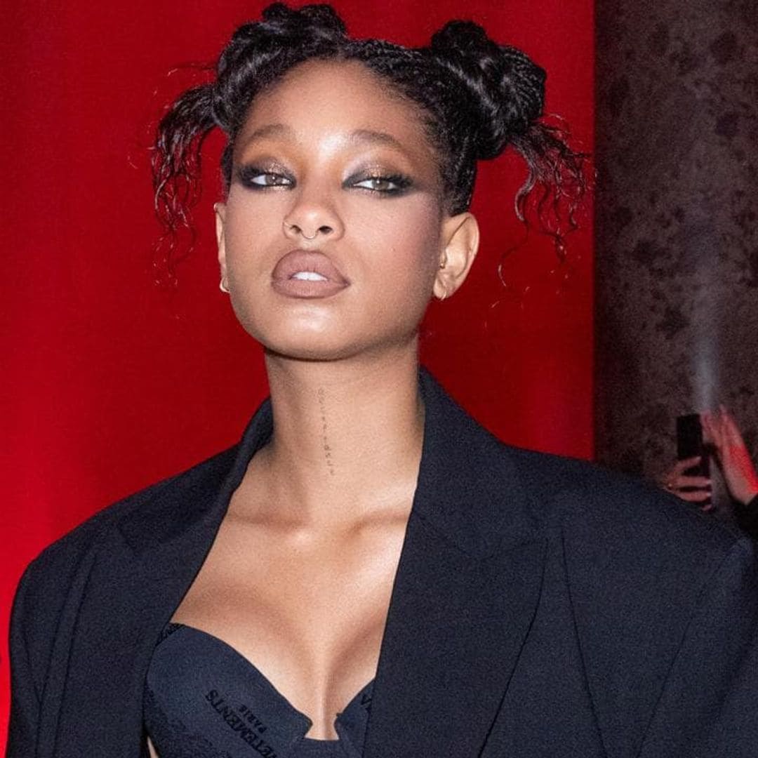 Willow Smith turns heads in gold chain dress at the 2024 Met Gala afterparty