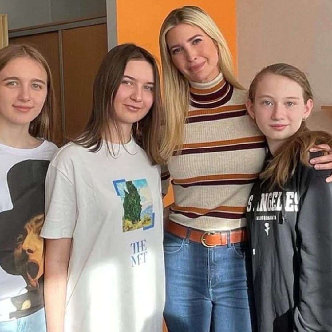 Ivanka Trump ‘grateful’ to visit and provide aid to Ukrainian refugees in Poland