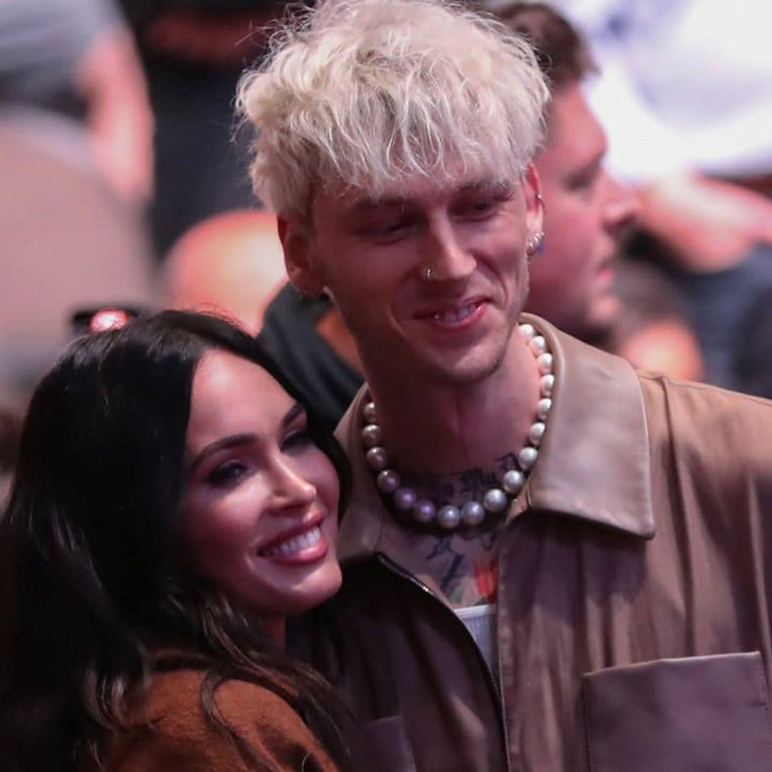 Machine Gun Kelly celebrates one-year anniversary with Megan Fox