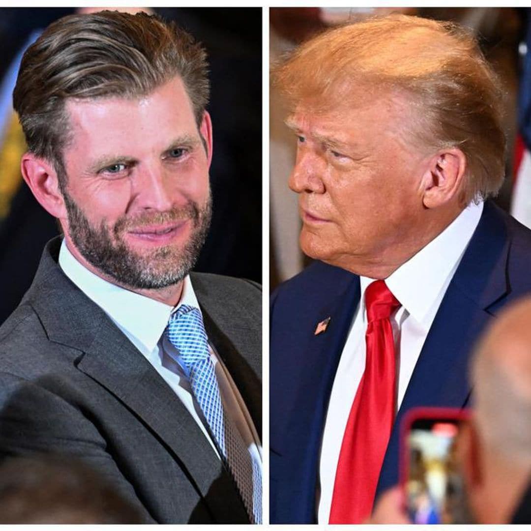 Eric Trump seen before dad’s arraignment at same restaurant as Michael Jordan and wife Yvette Prieto