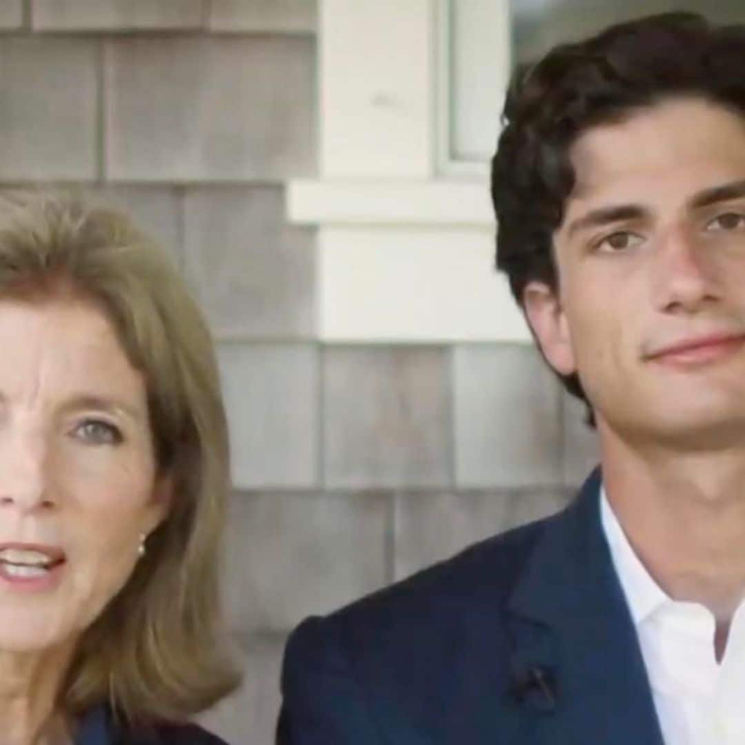JFK’s grandson and daughter go for a swim in his honor