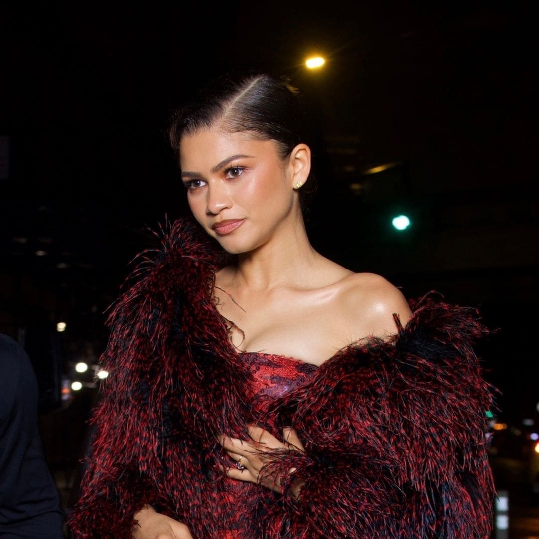 Zendaya turns heads in red strapless dress at the Met Gala afterparty with a special tribute