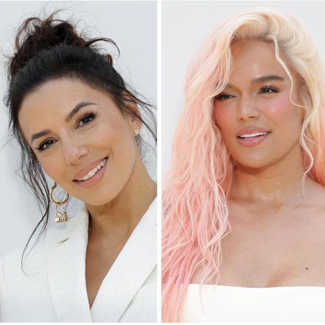Eva Longoria and Karol G share sweet moment in Spanish: ‘Finally together’