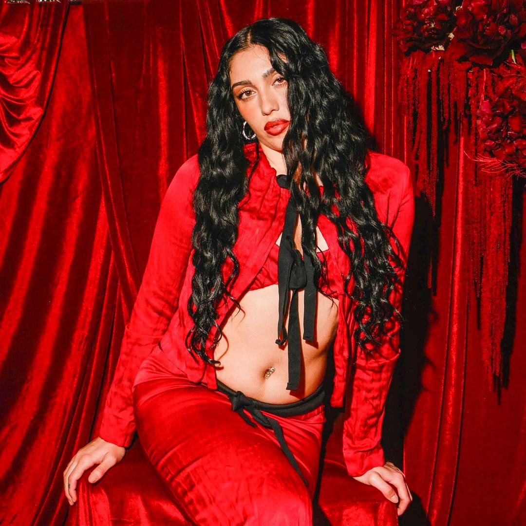Lourdes Leon kicks the hot Latina summer in fiery velvet look [PHOTOS]