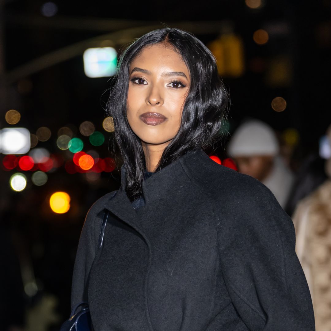 Natalia Bryant stuns in an all-black fit at a Dodgers game