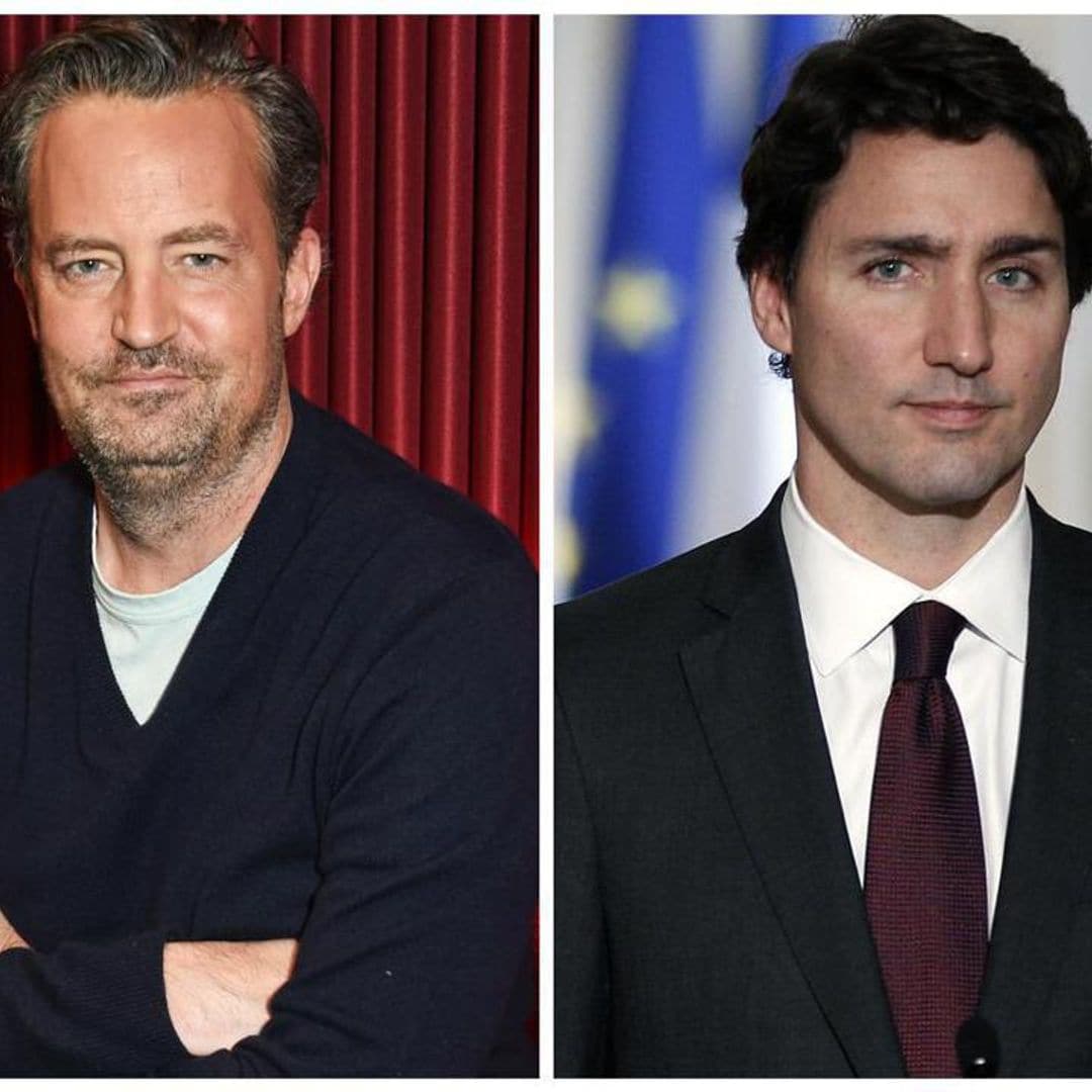 The connection between Matthew Perry and Justin Trudeau, the Prime Minister of Canada