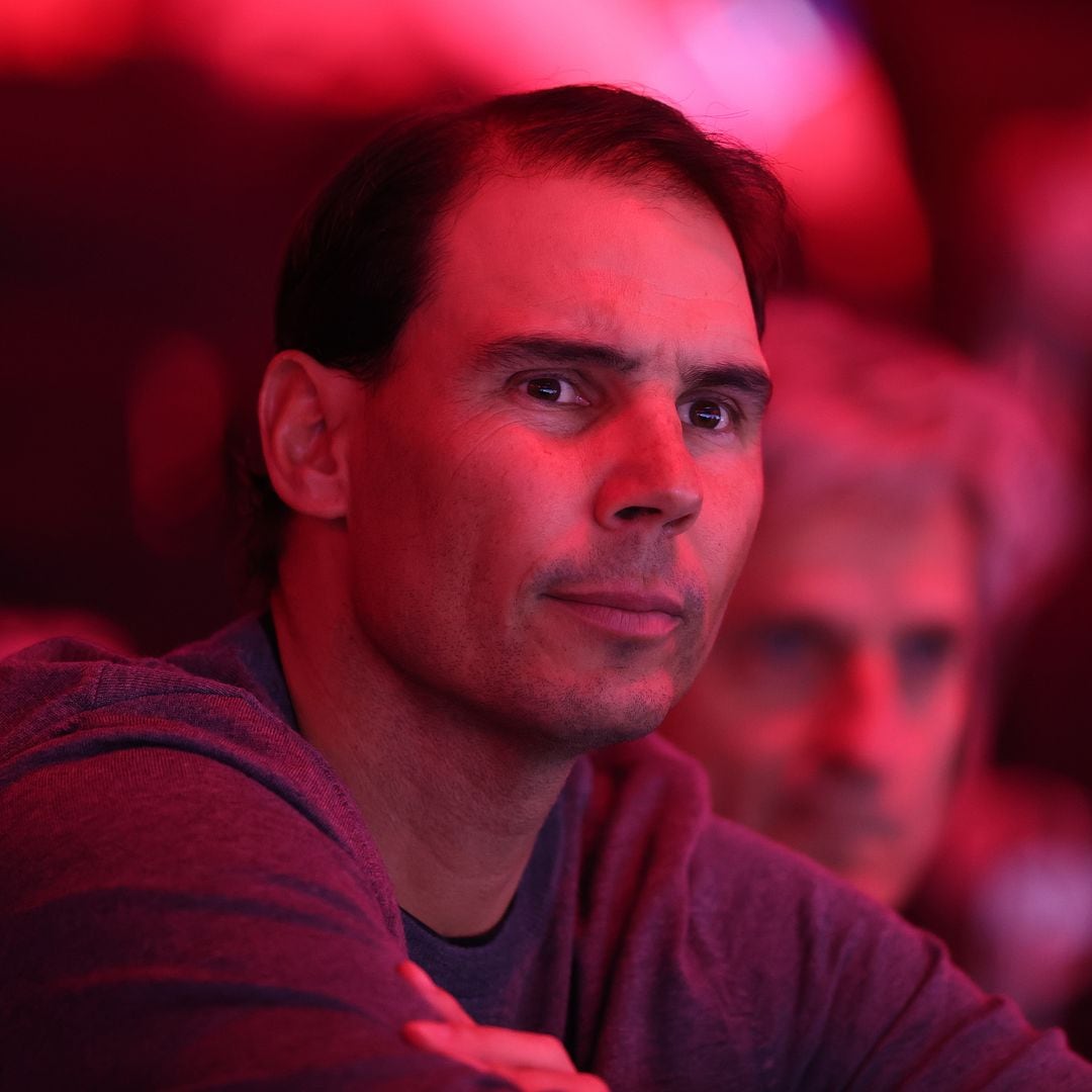 Rafa Nadal shares the first picture with his wife and baby