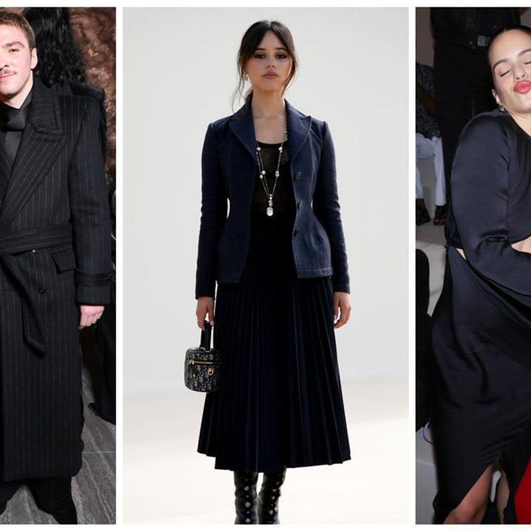 Lourdes Leon, Jenna Ortega, Rosalia and more celebs stun at Paris Fashion Week﻿